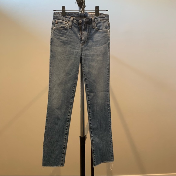 AG The Isabelle High-Rise Straight Crop Jeans - Picture 2 of 13